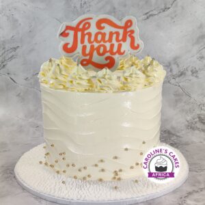 Thank You Cake Carolines