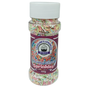 Caroline’s Rainbow Strand Sprinkles 100g